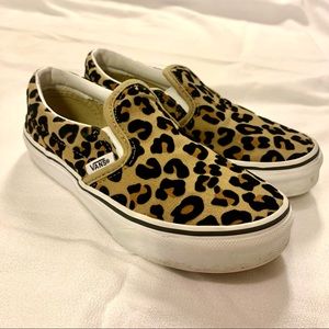 Vans Kids Classic Slip-On - Leopard Print